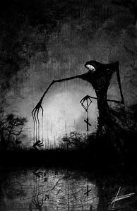 Image result for Creepy Dark Art Drawings