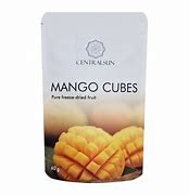 Image result for Dried Mango Cubes