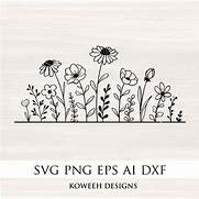 Image result for Wildflower SVG Free