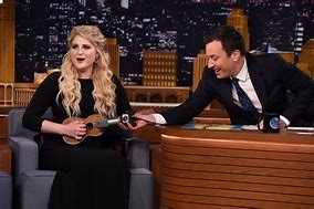 Image result for Meghan Trainor Jimmy Fallon