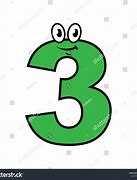 Image result for Animated Number Three