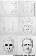 Image result for Human Face Sketch