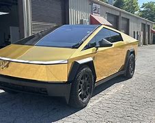 Image result for Gold Chrome Truck Wrap