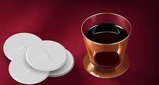 Image result for Holy Eucharist Bread and Wine