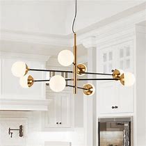 Image result for Black Brass Sputnik Chandelier