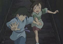 Image result for Spirited Away Chihiro Running