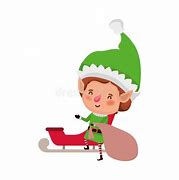 Image result for Animated Elf Sleigh