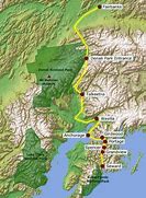 Image result for Alaska Rail Map