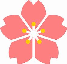 Image result for Cherry Blossom Single Flower Clip Art