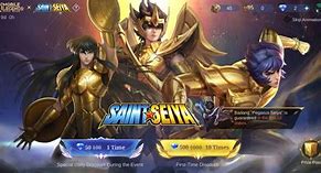 Image result for Saint Seiya Ml Skin