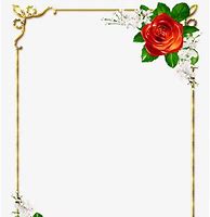 Image result for Simple Flower Border Poster