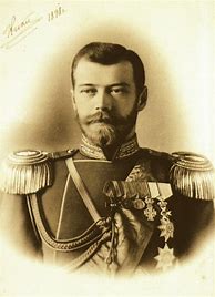 Image result for Tsar Nicholas the II