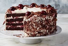 Image result for Kue Black Forest