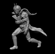 Image result for 3D Model Kamen Rider Zero 1