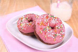 Image result for Sprinkled Donuts