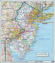 Image result for Map of New Jersey Highways