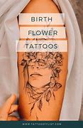 Image result for June Flower Tattoo