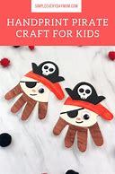 Image result for Pirate Handprint Craft