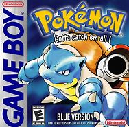 Image result for Pokemon Blue Cover