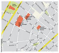 Image result for New York Financial District Map