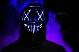 Image result for Cool Neon Mask Wallpaper 4K