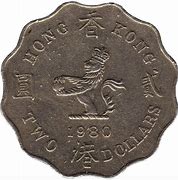 Image result for Hong Kong 1 Dollar Coin