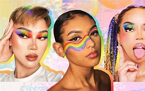 Image result for Pride Makeup Stickers