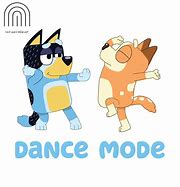 Image result for Bluey Dancing Clip Art