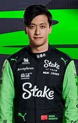 Image result for Kick Sauber C44 Zhou Guan Yu