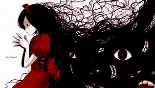 Image result for Anime Girl Shadow Monster