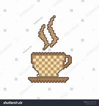 Image result for Coffe Cup Pixel Art