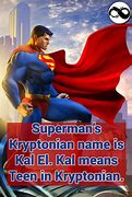 Image result for Superman Facts