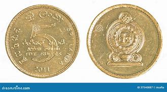 Image result for Sri Lankan 1 Rupee Coin