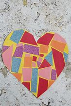 Image result for Mosaic Heart Art