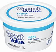 Image result for Great Value Sour Cream