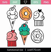 Image result for Desserts SVG