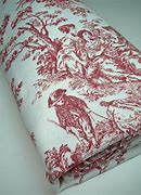 Image result for Red Toile Dishes