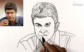 Image result for Puneeth Rajkyamr HD Drawing