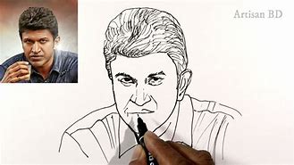 Image result for Puneeth Rajkumar Drawing Photos