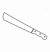 Image result for Bolo Knife Clip Art