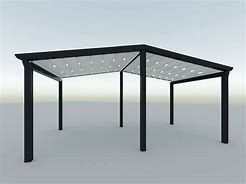 Image result for Sliding Roof Pergola Gazebo