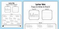 Image result for Trace Letter mm