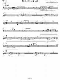 Image result for Sheet Music for Oboe