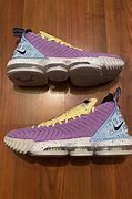 Image result for LeBron 16 Low Purple and Gold