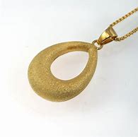 Image result for Gold Teardrop Necklace