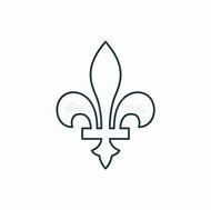 Image result for Quebec Fleur De Lis