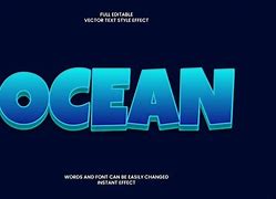 Image result for Ocean Text