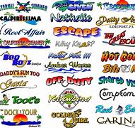 Image result for Boat Name Graphics