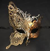 Image result for Mask Party Black and Gold