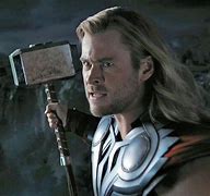 Image result for Thor Holding Mjolnir